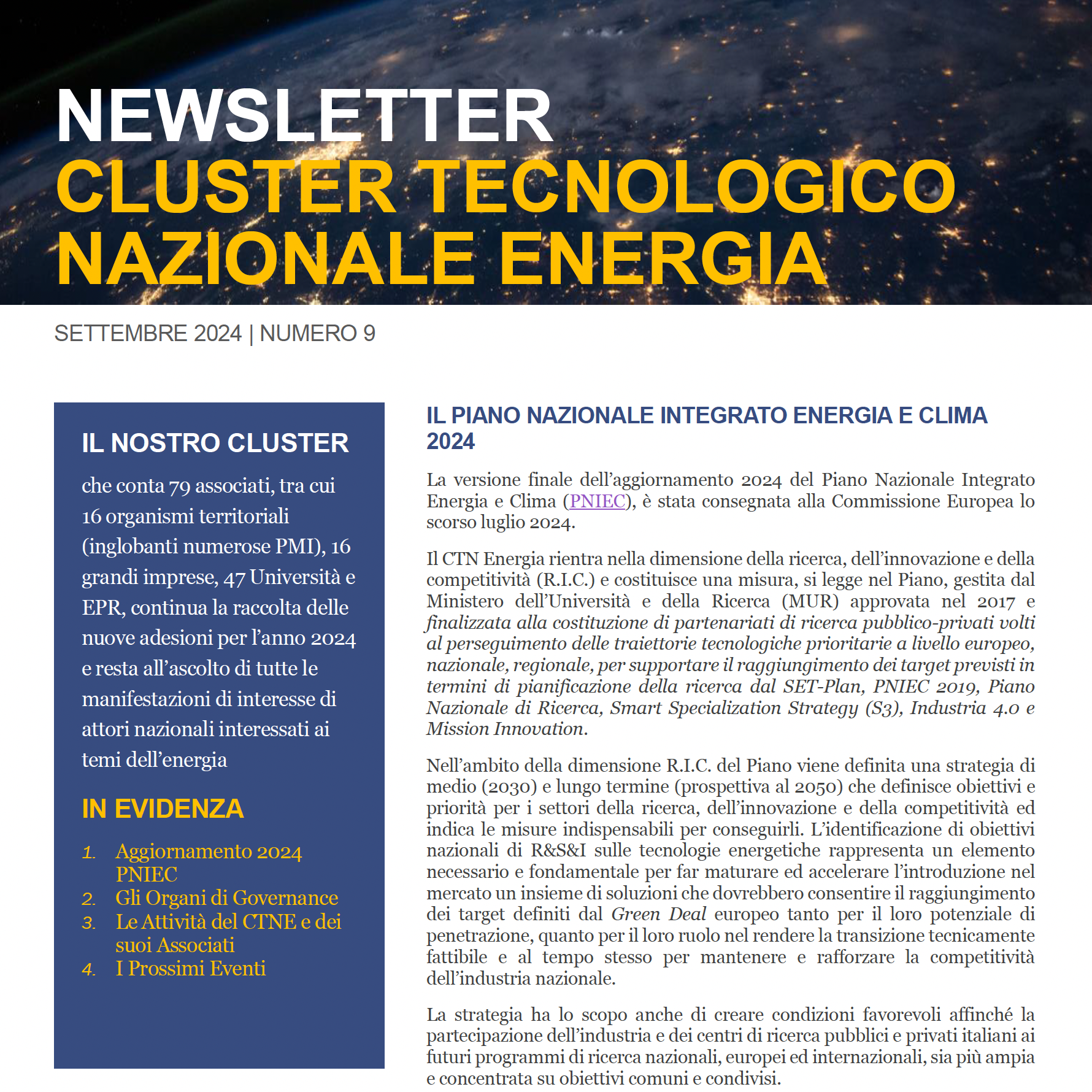 Newsletter CTN Energia n.9 2024